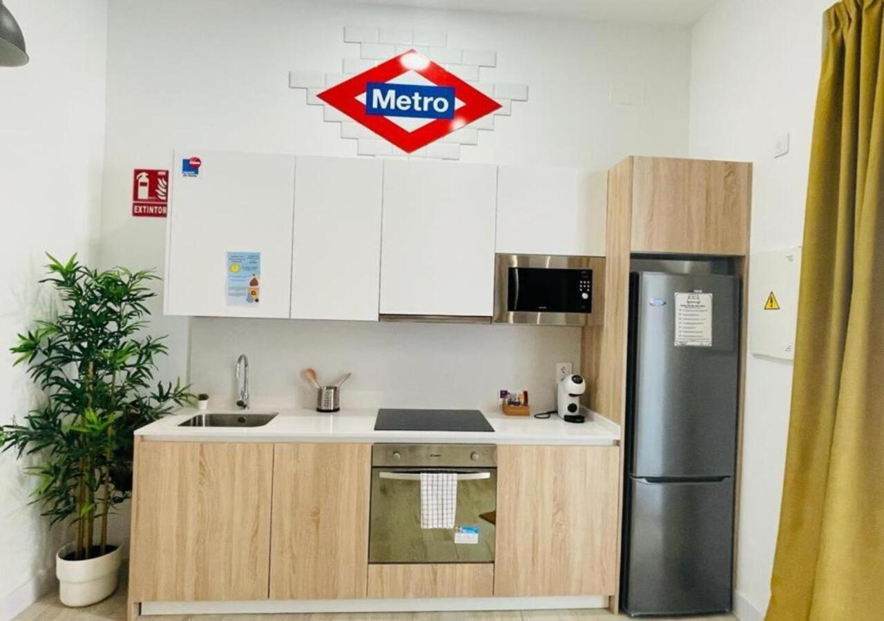 Nuevo 5 Personas Super Centrico Retiro Lujo Lägenhet Madrid Exteriör bild